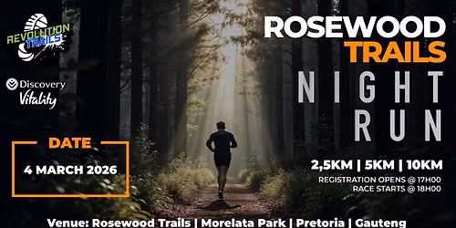 Rosewood Trails Night Run\/Walk (1000th Race Special)