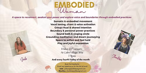 Embodied Woman: Mid- Winter Glow ~ January
