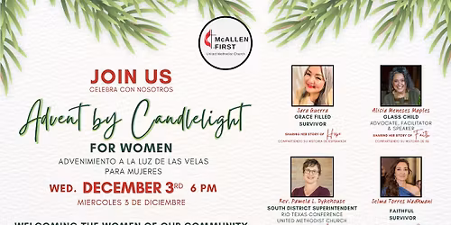 Advent by Candlelight for Women \/ Advenimiento a la Luz de Velas para Mujeres