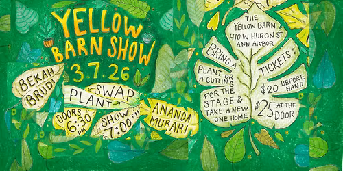 Bekah and Ananda Yellow Barn Show Plant Swap