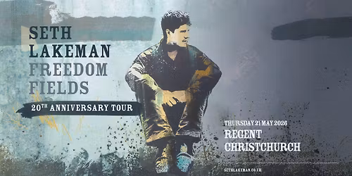 Seth Lakeman at The Regent, Christchurch