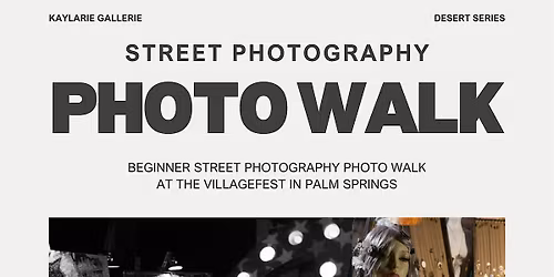 Street Photography Photo Walk: Capturing Performers with Confidence