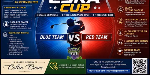 2026 CSRA Cup