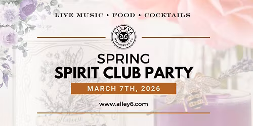 Spirit Club Spring Pickup Party | Alley 6