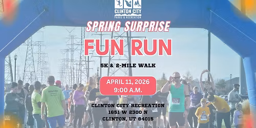 Clinton City Spring Surprise (5K Run & 2-Mile Walk)