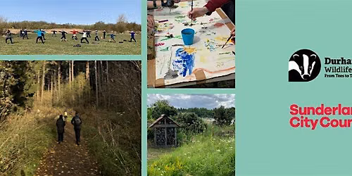 Wellbeing Weekends - Texture Printing