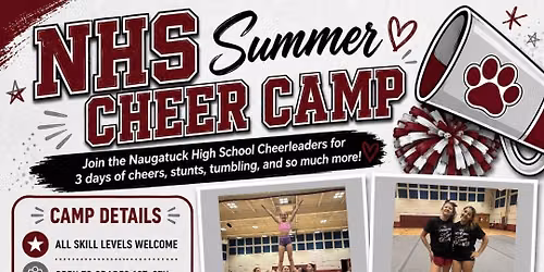 3rd Annual NHS Summer Cheer Camp