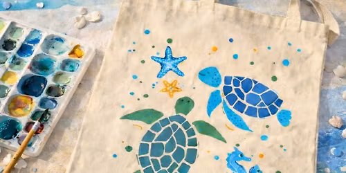 Under the Sea Sip & Paint Evening