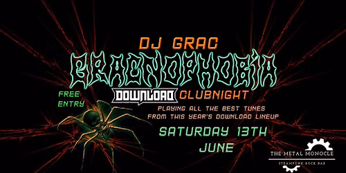 Gracnophobia: Download clubnight!