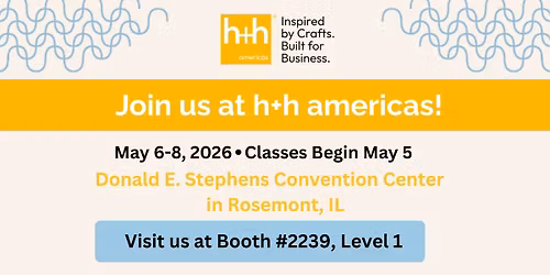 h+h americas 2026: Shannon Fabrics Booth + Product Academy Classes