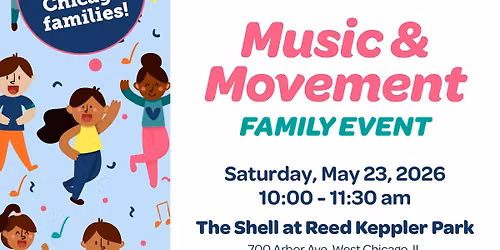 Music & Movement Family Event\/ Evento familiar de m\u00fasica y movimiento