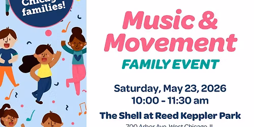 Music & Movement Family Event\/ Evento familiar de m\u00fasica y movimiento