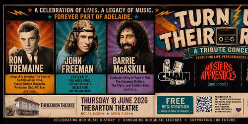 FREE EVENT: Turn Up Their Radio: A Tribute to Ron Tremaine, John Freeman and Barrie McAskill