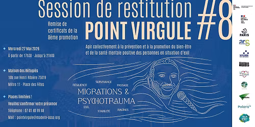 Restitution Point Virgule # 8 - 27 mai 2026