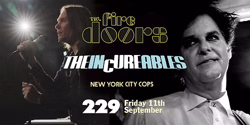 The Fire Doors + The InCureables live at the 229
