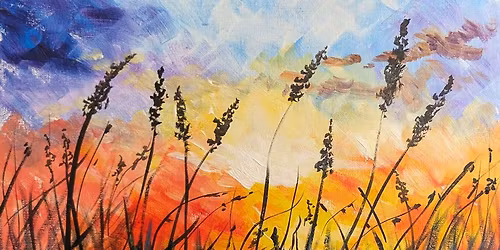 NUNEATON Paint Party - Wildflower Sunrise