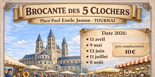 Brocante des 5 clochers