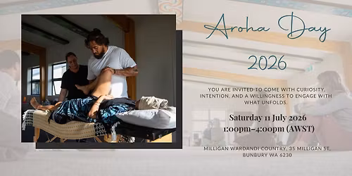 Aroha Day ~ Bunbury - 11 July 2026