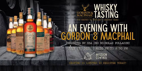 Gordon & MacPhail Whisky Tasting