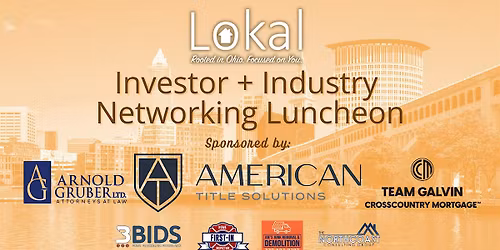 Investor + Industry Networking Luncheon