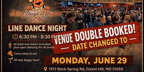 Line Dance Night Chris Dough's Pizzeria