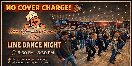Line Dance Night Chris Dough's Pizzeria
