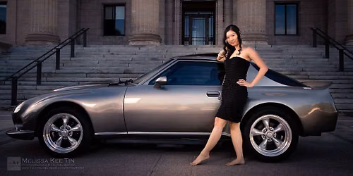 Photoshoot with Ferraris
