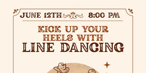LINE DANCING Hosted by Shannon Von Carroll