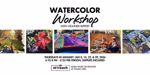 Watercolor Workshop (4 Week Series)