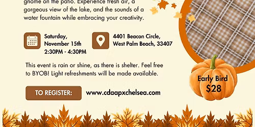 CDAAP Paint & Sip on the Patio