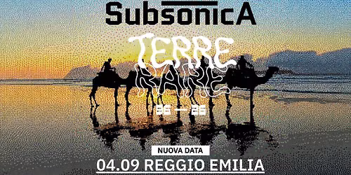 SUBSONICA - 4.09.26 - Reggio Emilia - @Iren Green Park — Via Dè Sudenti , 47, 41126 Modena, Italy