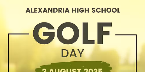 Alexandria High School Golf day