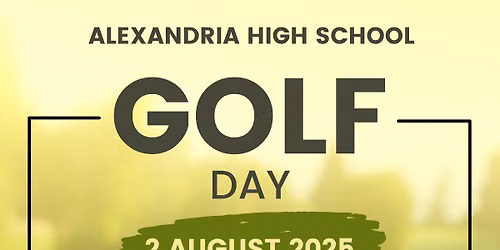 Alexandria High School Golf day