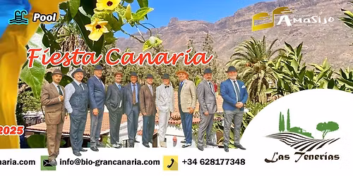 Fiesta Canaria - unsere Kanarische Fiesta im Restaurant der Bio Finca am 27.12.2025 - 16.30h