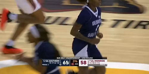 Georgia Southern Eagles at Louisiana Monroe Warhawks Mens Basketball