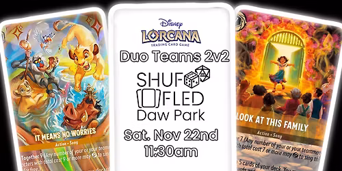 [Shuffled Daw Park] Lorcana Duos 2v2