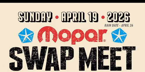 WMMC's 2026 Spring Swap Meet!