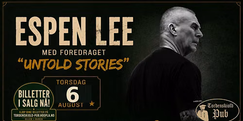 Espen Lee med foredraget \u201cUntold Stories\u201d \ud83d\udd25
