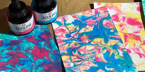 Workshop: Papier marmeren