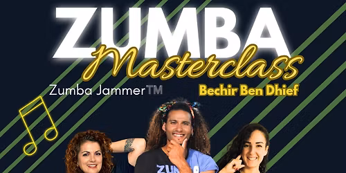 ZUMBA Masterclass mit Bechir Ben Dhief