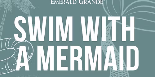 Swim With A Mermaid On The Pool Deck