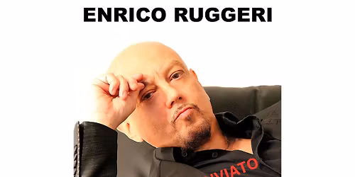 Enrico Ruggeri in orchestra SPETTACOLO RINVIATO