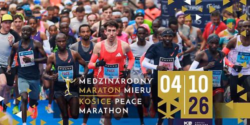 Medzin\u00e1rodn\u00fd marat\u00f3n mieru \/ Ko\u0161ice Peace Marathon 2026