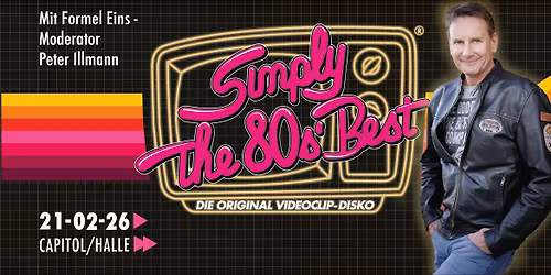 SIMPLY THE 80\u2019s BEST \u2013 Original Videoclip Disco mit Formel Eins-Moderator Peter Illmann