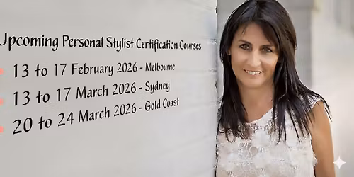 Personal Stylist Certification Course - Gold Coast