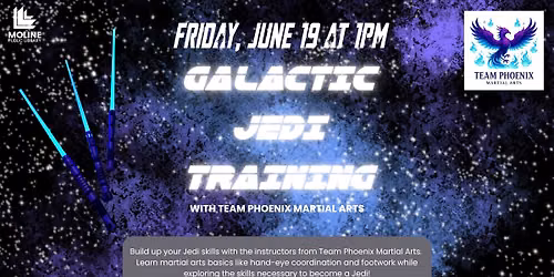 Galactic Jedi Training - Registration Required