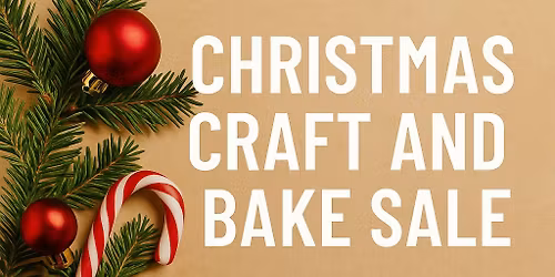 Christmas Craft and Bake Sale