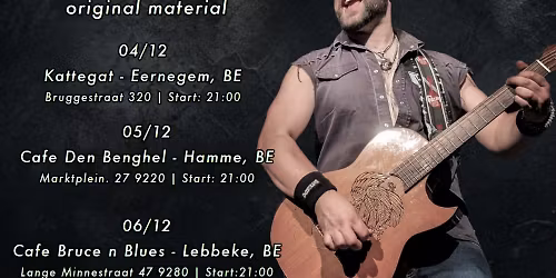 Luke Appleton @ Cafe Bruce n Blues, Lebbeke, Belgium