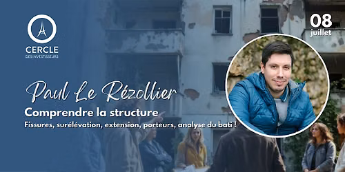 \u2b55\ufe0f Les soir\u00e9es immo : Fissures, extension, porteurs, analyse du b\u00e2ti !