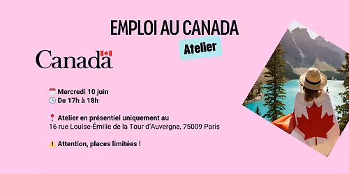 ATELIER : Emploi au Canada